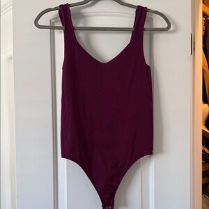 Free People Intimately Deep Purple Bodysuit